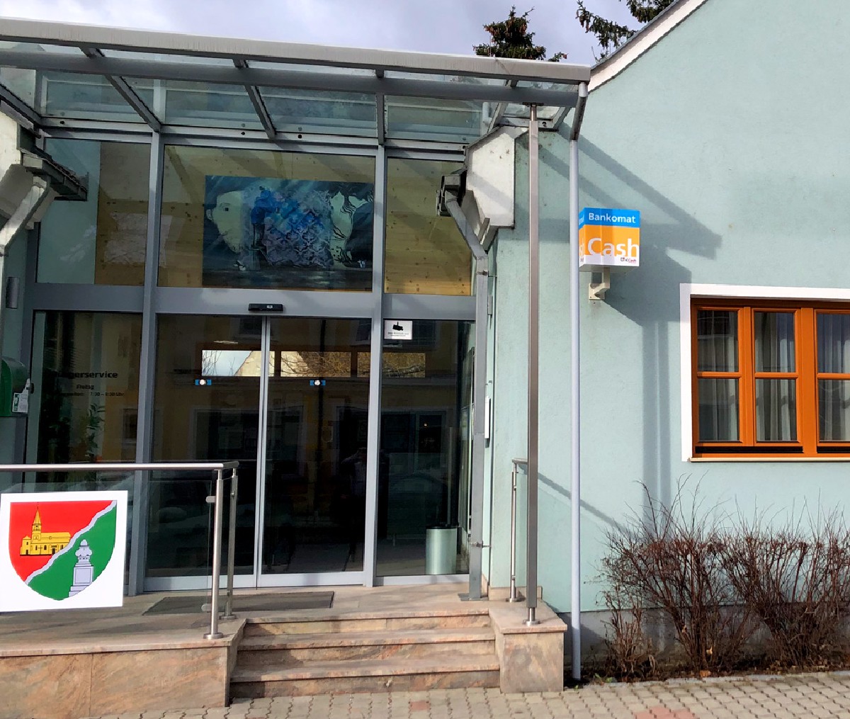 Geldautomat in einer Gemeinde – Installationsbeispiel 10