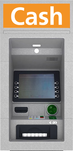 Through-the-wall ATM